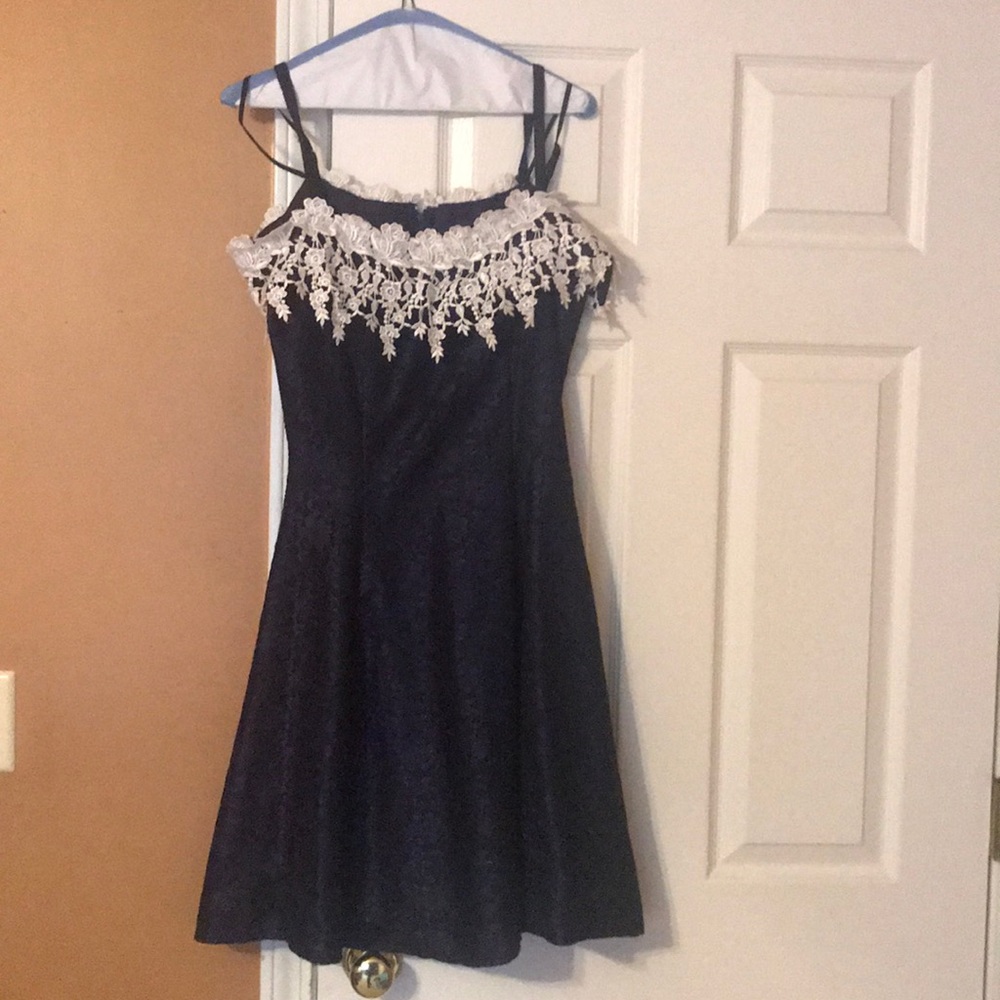 off shoulder dress.
